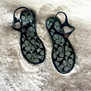 Coach Women's Jelly Thong Sandals